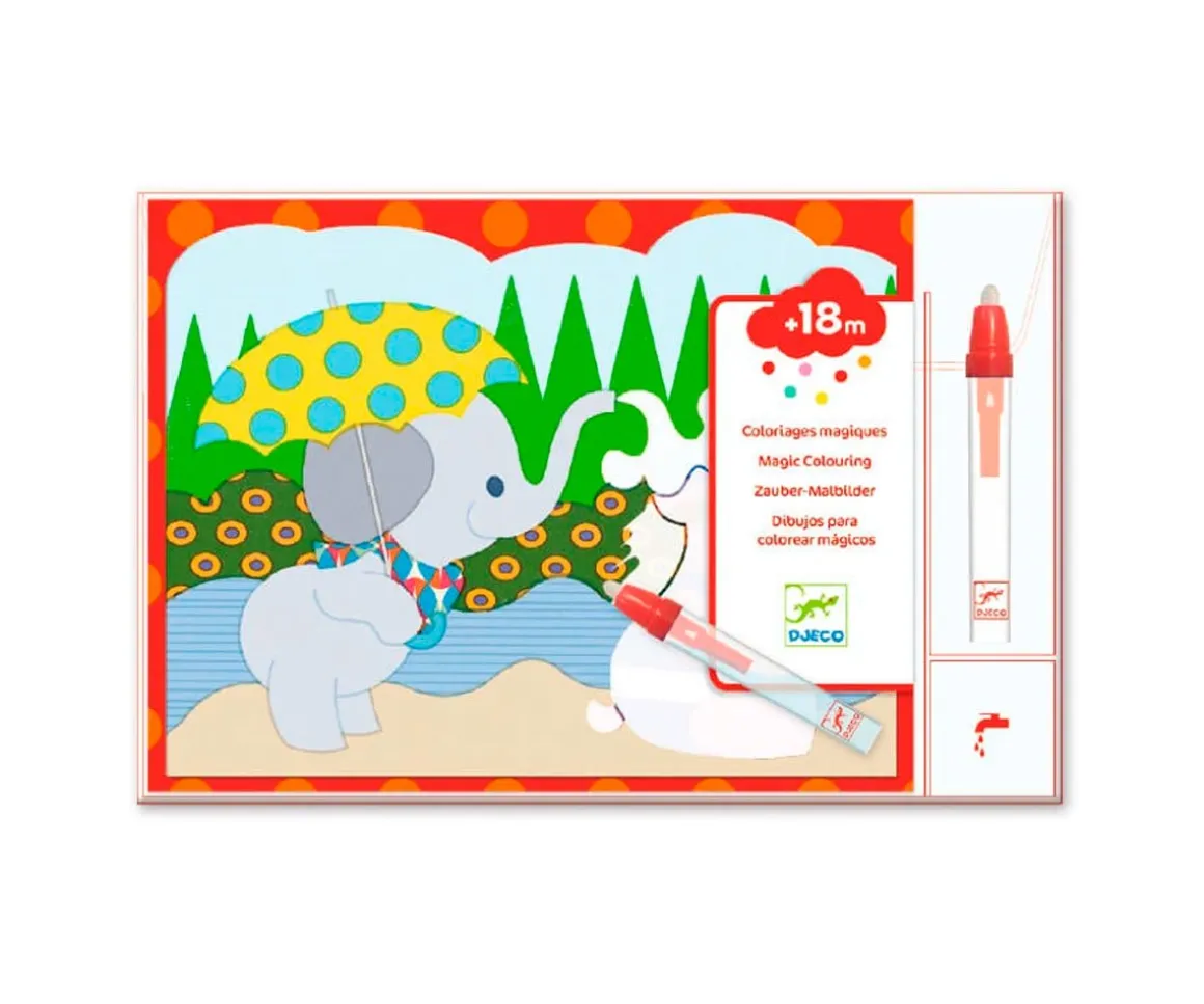 Colorea Mágico Escondido Afuera