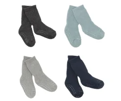 Combo Box Calcetines Suela Antideslizante Algodón Dark Grey Melagne, Dusty Blue, Navy Blue