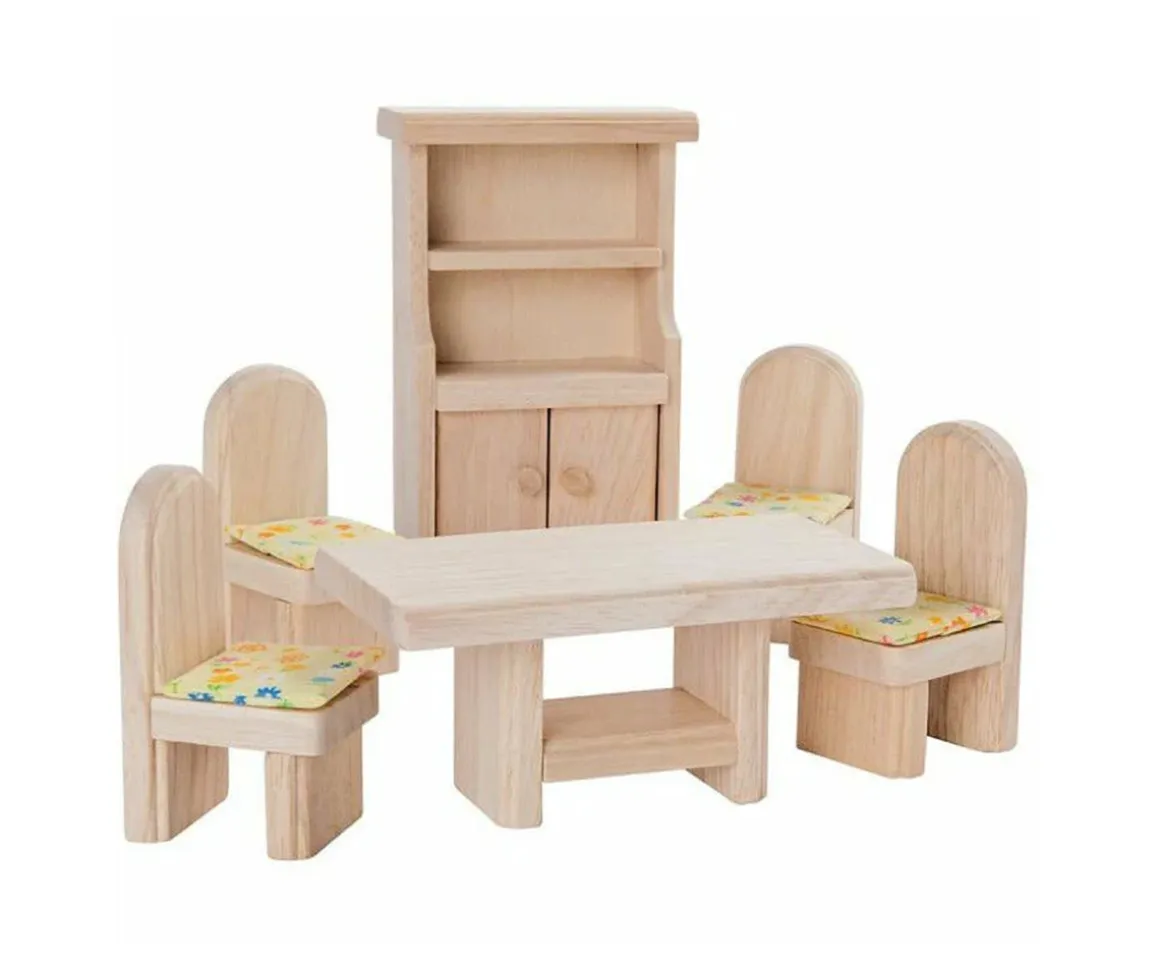 Comedor Clásico para Casa de Muñecas