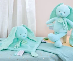 Conejito con Doudou Diabolo Mint Personalizable