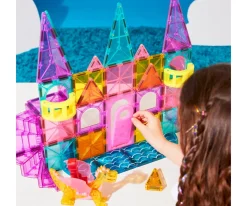 Construcción Magna-Tiles Castle DLX + microMAGS