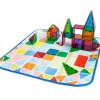 Contenedor Magna-Tiles y Tapete de Juego Interactivo