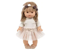 Corona de Flores de Ganchillo para Muñeco Gordis