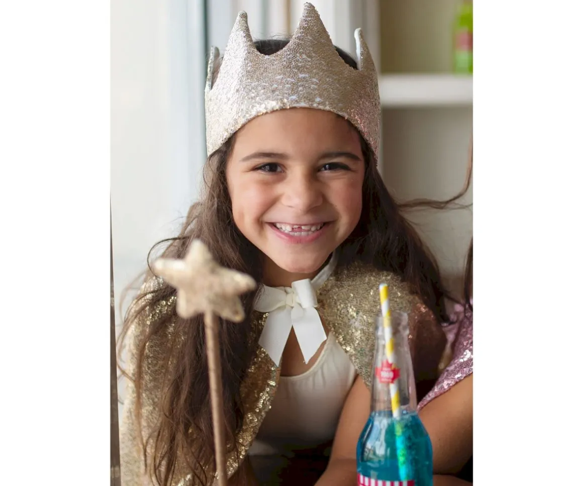 Corona Lentejuelas Gold