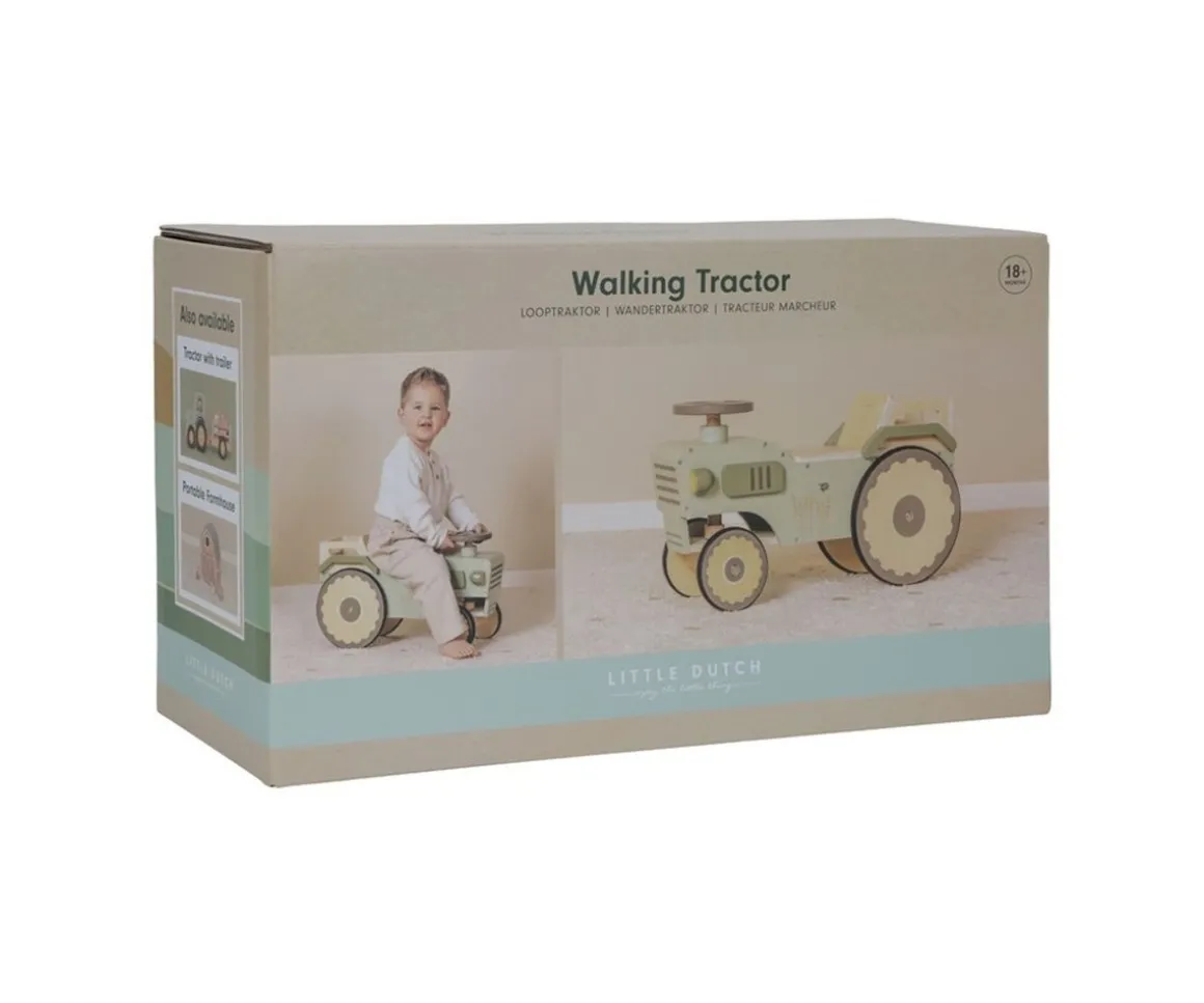 Correpasillos Tractor Little Farm FSC