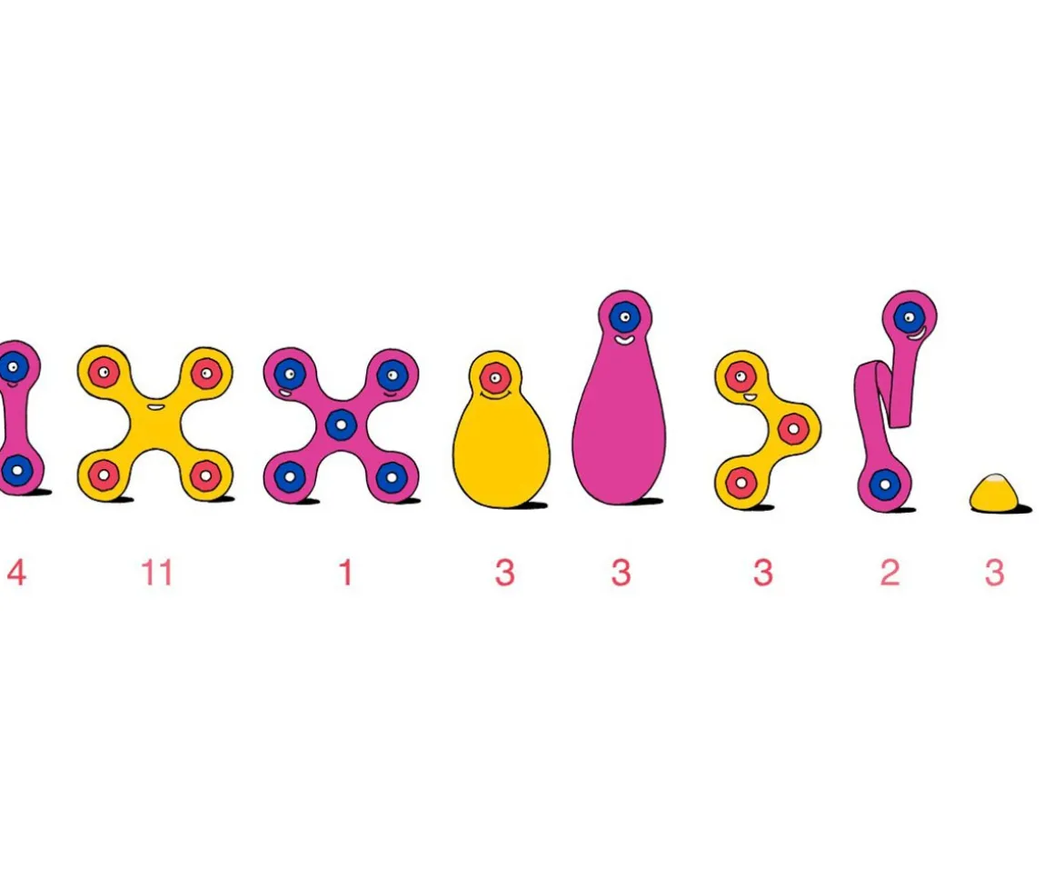 Crew Pack -Pink / Yellow 30 Piezas