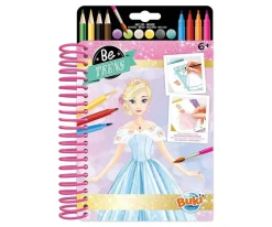 Cuaderno de Moda Be Teens Vestidos Princesas
