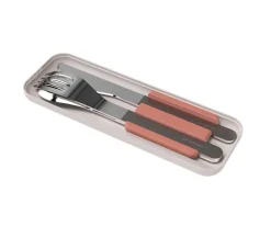 Cubiertos Acero Inoxidable Rose Moka