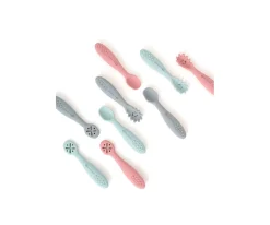 Cubiertos de Aprendizaje Pink