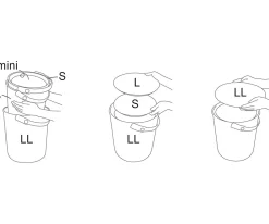 Cubo Multiusos Omnioutil L Melon Green 10L