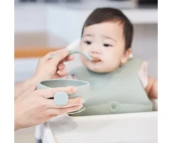 Cuenco de Silicona con Tapa Sage