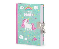 Diario Secreto con Candado Unicornio