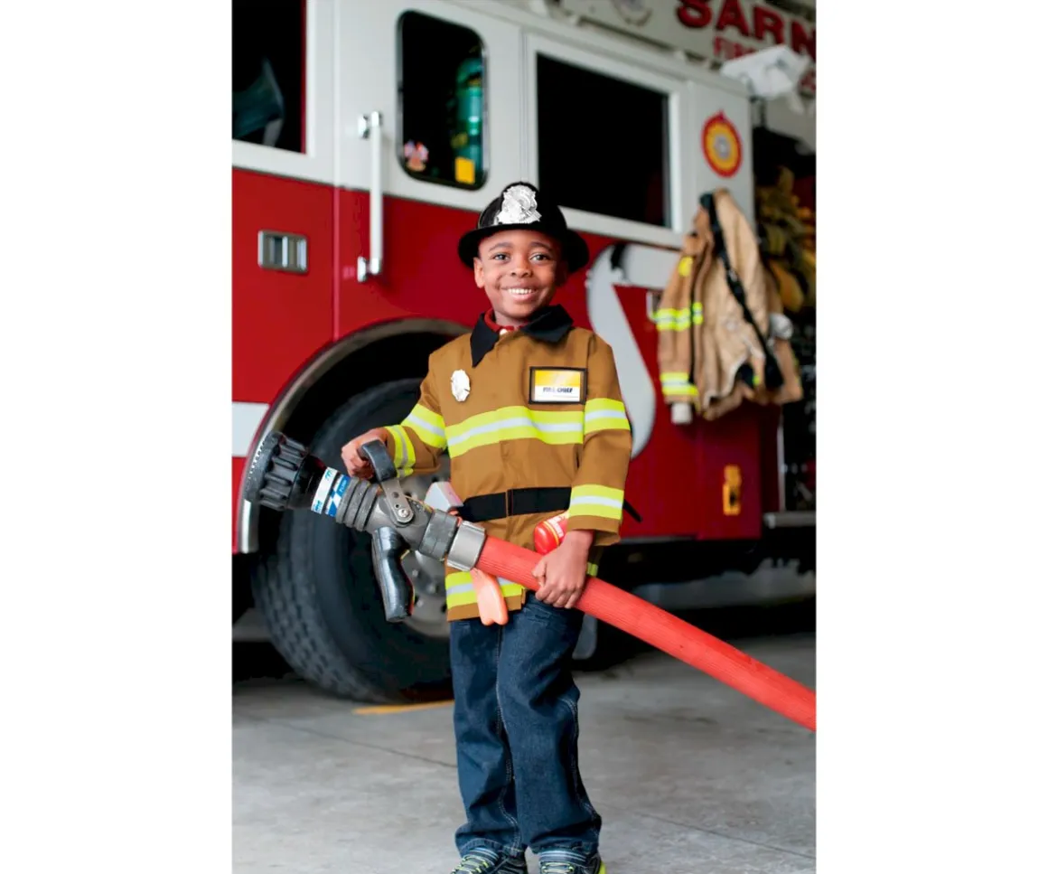 Disfraz Bombero con Accesorios 5-6 Años