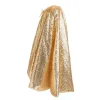 Disfraz Capa Lentejuelas Dorada 4-6 Años