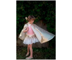 Disfraz Capa Lentejuelas Dorada 4-6 Años