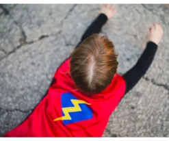 Disfraz Capa Reversible Superhéroe 4-6 años