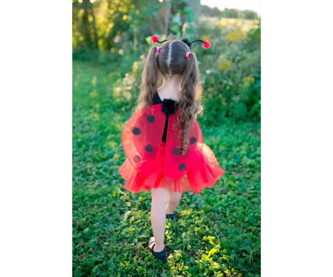 Disfraz Conjunto de Mariquita con Purpurina 4-6 Años