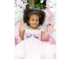 Disfraz Lentejuelas con Mariposa Secreta y Alas T.5-6años