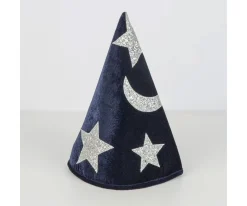 Disfraz Mago Terciopelo Azul