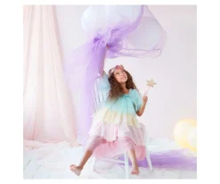 Disfraz Princes con Volantes Rainbow