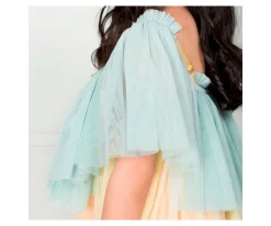 Disfraz Princes con Volantes Rainbow