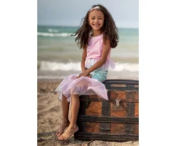 Disfraz Sirena Misty Pink T. 5-6años