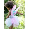 Disfraz Think Mint Falda y Alas Brillantes Rosa Menta T.4-6años