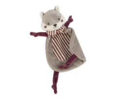 Doudou Ardilla Cherry Rayas Personalizable