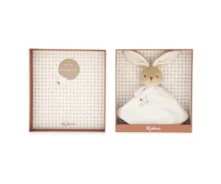 Doudou Conejo Redondo Crema Personalizable