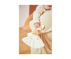 Doudou Conejo Redondo Crema Personalizable