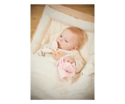 Doudou Conejo Redondo Rosa Personalizable