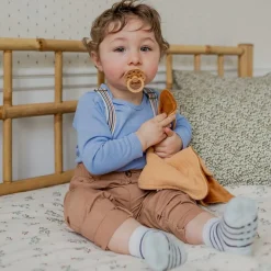 Doudou Kangaroo BIBS Desert Sand