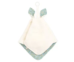 Doudou Kangaroo BIBS Liberty Eloise Ivory