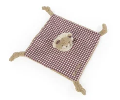 Doudou León Gala Cerise Personalizable