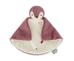 Doudou Pingüino Rosa