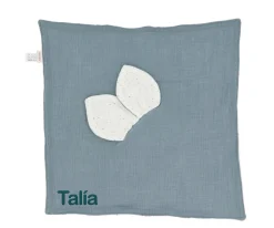 Doudou Rainbow Dots Azul Personalizable