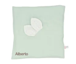 Doudou Rainbow Dots Verde Personalizable