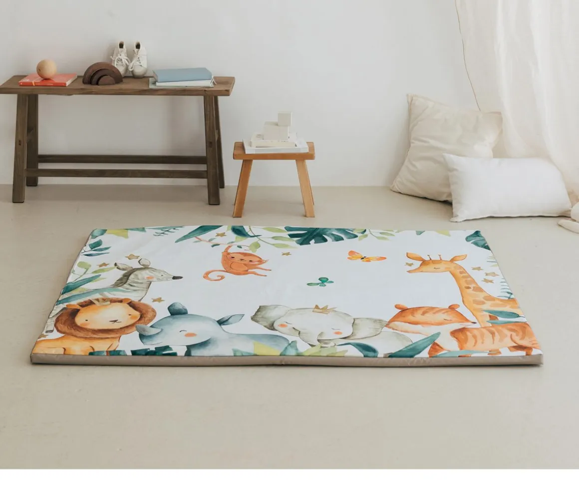 Enrollagateo Simple Estampado Safari Mix