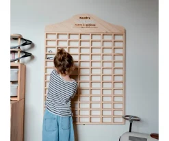 Estantería Grande de Madera para Coches de Juguete