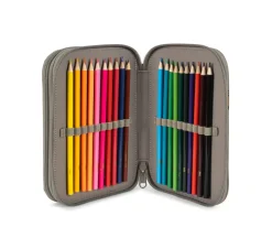 Estuche Escolar Clover Tiger Oak