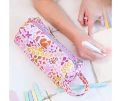 Estuche Flowers Garden Personalizable