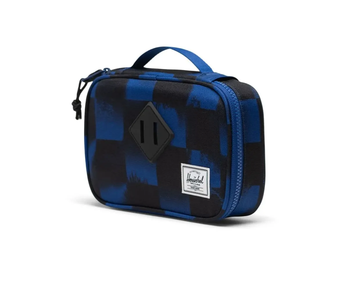 Estuche Herschel Heritage Stencil Checker Sodalite Blue