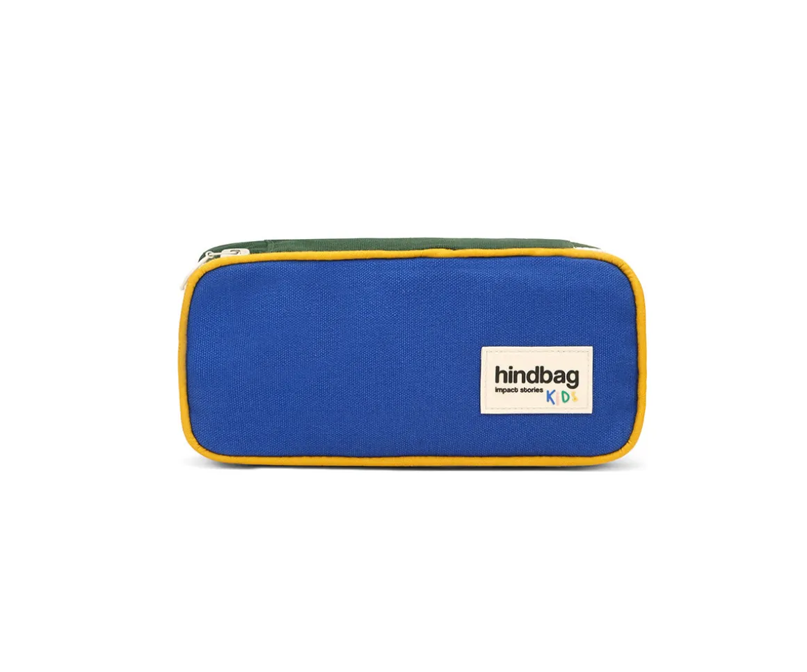 Estuche Max Tricolor Azul Eléctrico