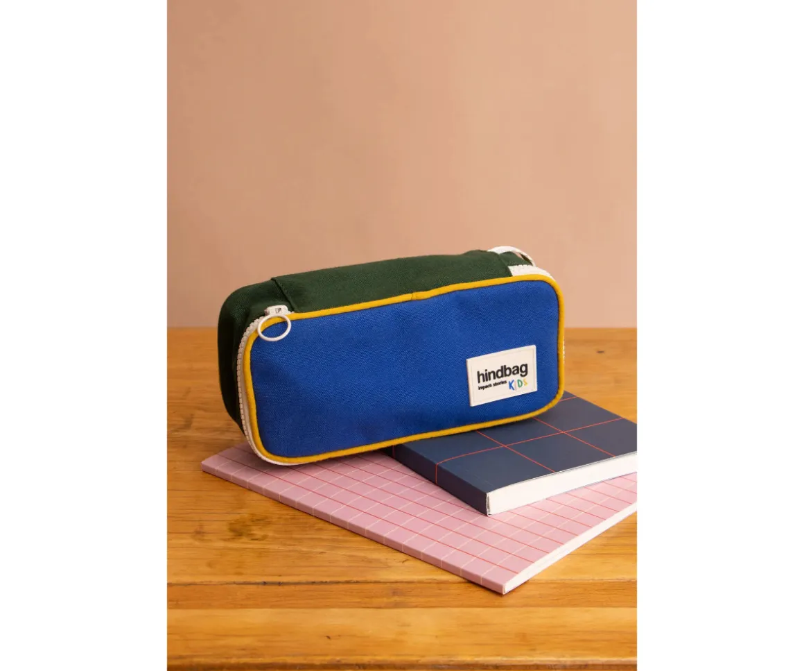 Estuche Max Tricolor Azul Eléctrico