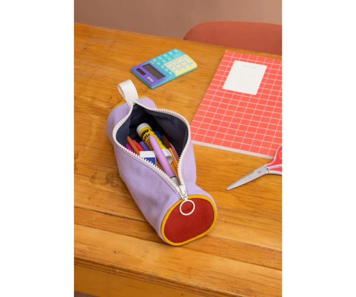 Estuche Mia Tricolor Lila