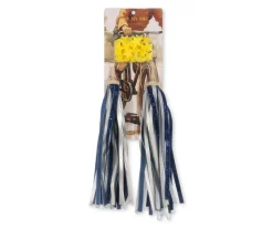 Flecos para Bicicleta Dark Blue Glitter