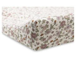 Funda Cambiador Jersey Flores Retro