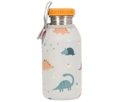Funda Neopreno Dinos World 500ml Personalizable