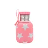 Funda Neopreno Estrellas Rosa Chicle 350ml Personalizable
