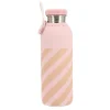 Funda Neopreno Stripes Pink 750ml Personalizable